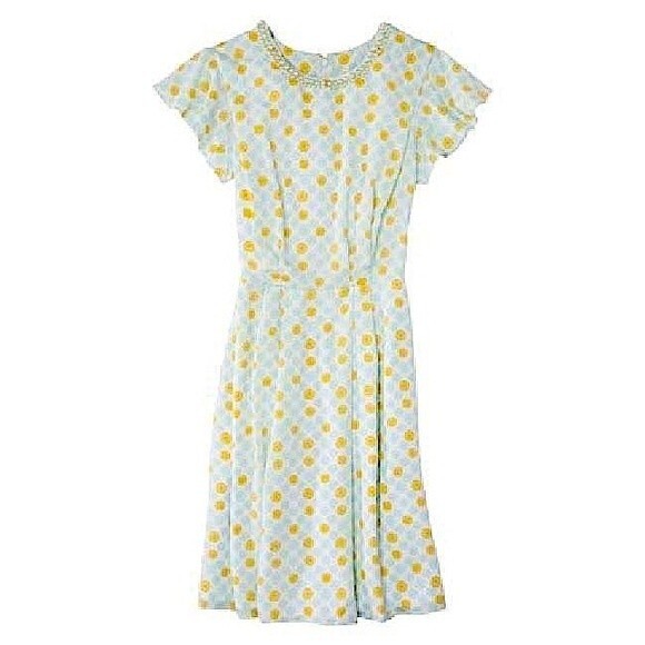 Jason Wu x Target Retro Wheel Print Pearl Neckline Dress Size 2 - Picture 9 of 9